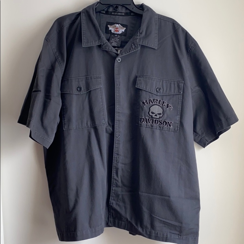 Genuine Harley-Davidson Short sleeve button down